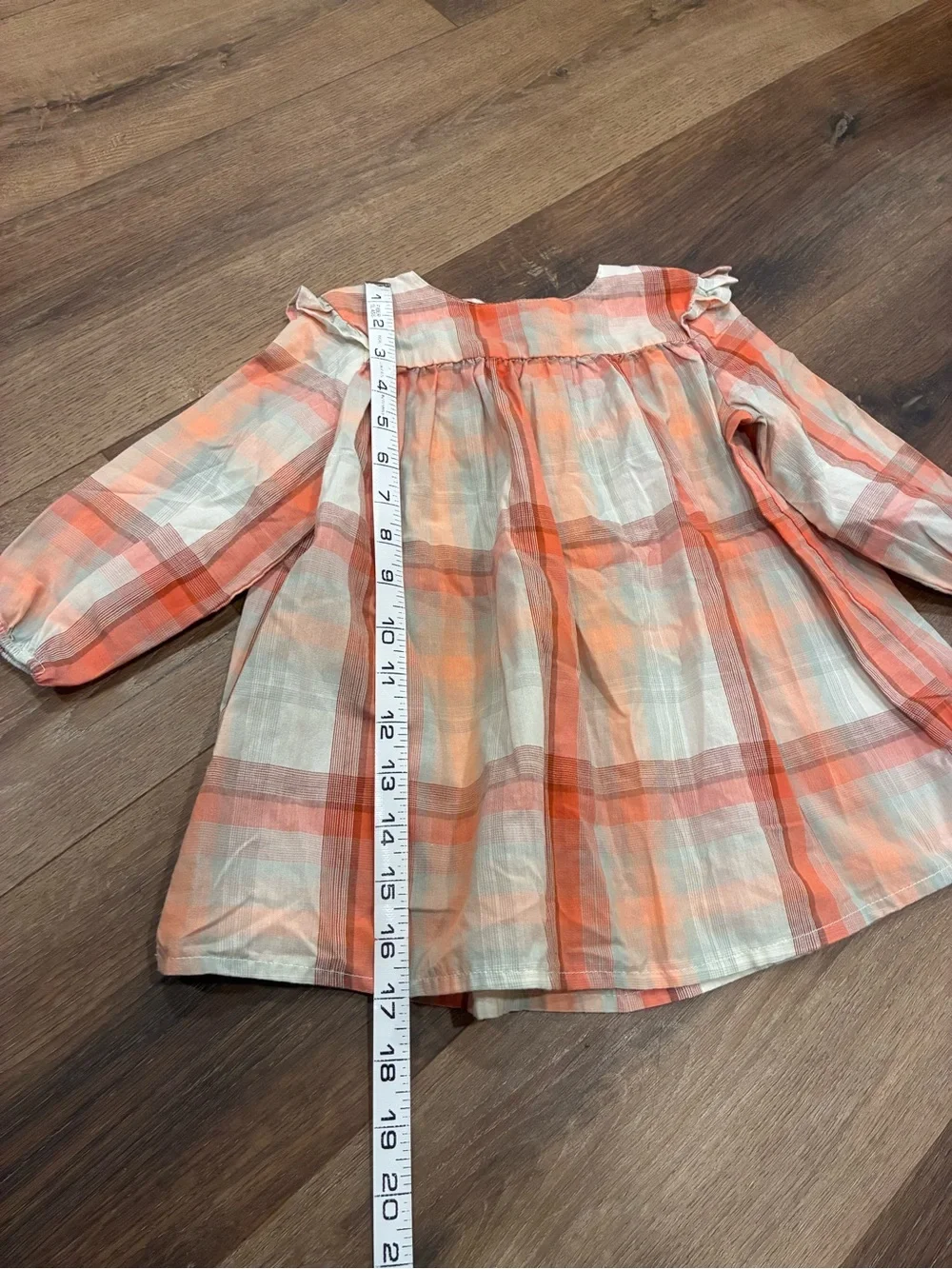 Wrangler Plaid Top Shirt Western Rodeo Cowgirl Pearl Snap Fall Outfit 3T